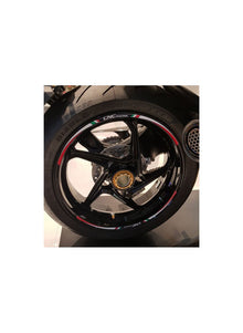 Rimstripe velgsticker set - 17 inch velgen Kawasaki Z650S (2026+)