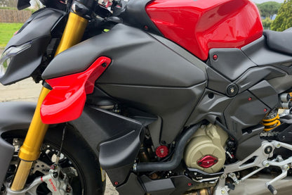 Motorblokdeksel (linkerzijde) Ducati Streetfighter V4 (2025+)