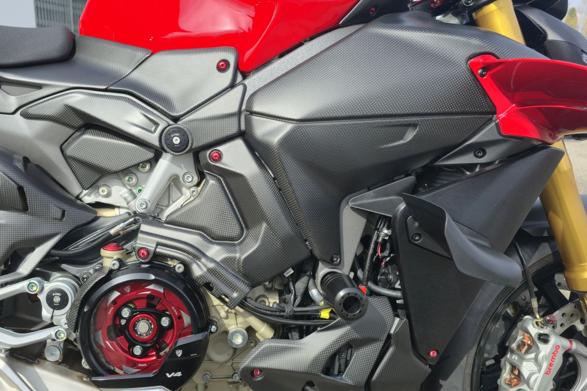 Tankcover set (links en rechts) Ducati Streetfighter V4S (2025+)