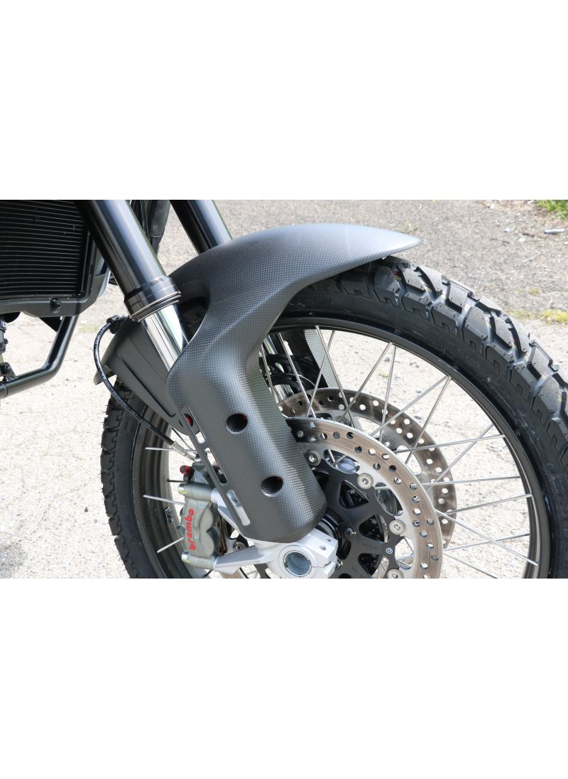Front Fender matt carbon Ducati Desertx 2022+
