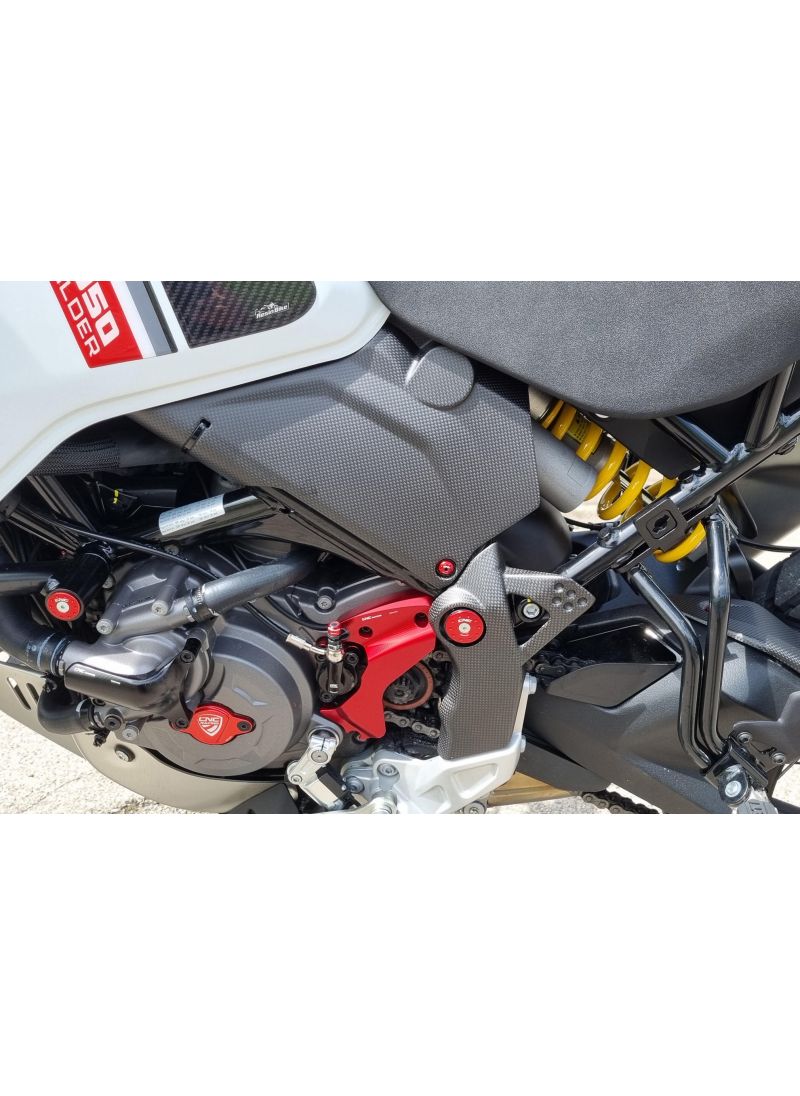 Frame Covers matt carbon Ducati Desertx 2022+