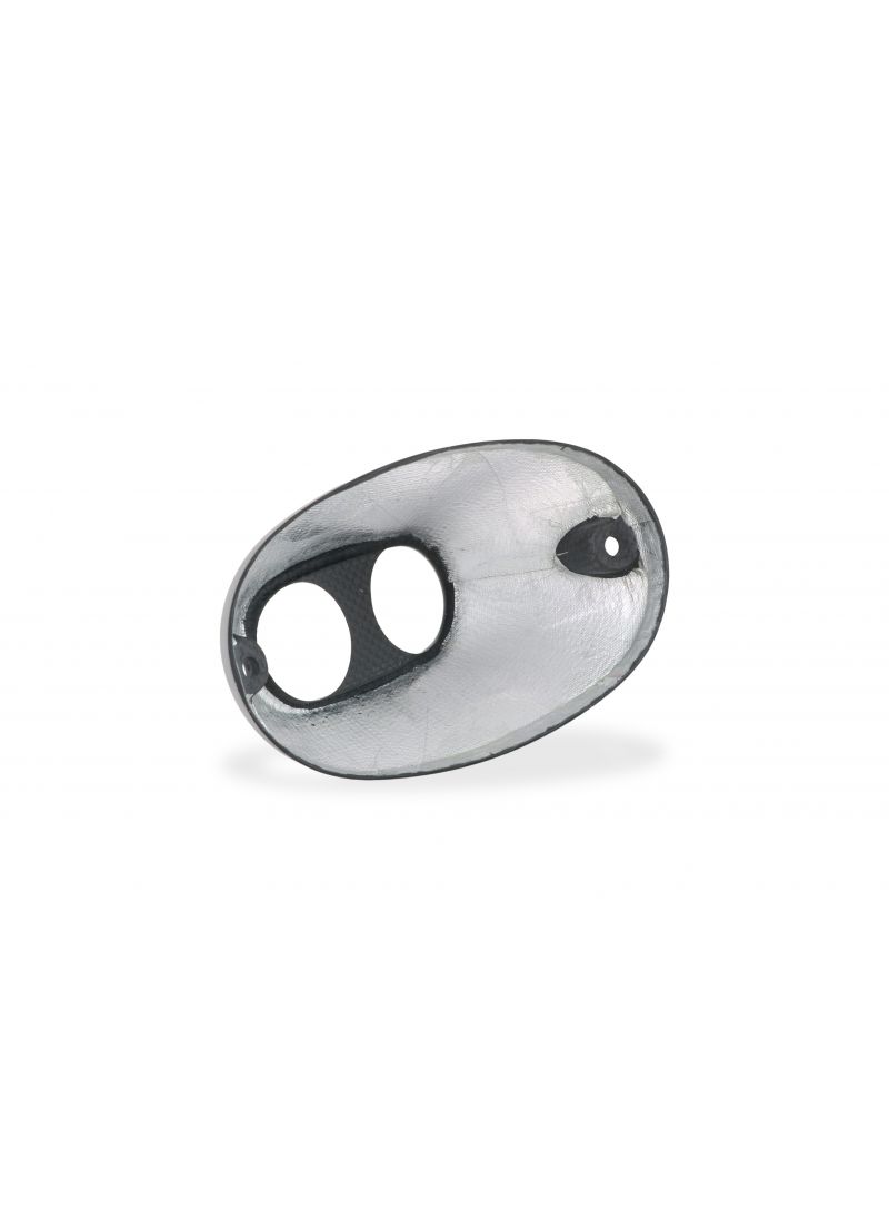 OEM Exhaust Silencer End Cap Replacement Matt Carbon - Ducati DesertX 2022+