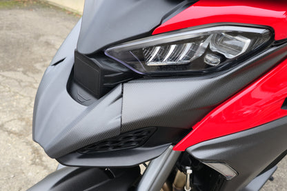 Bovenste luchtinlaatcover mat carbon Ducati Multistrada V4 (2025+)