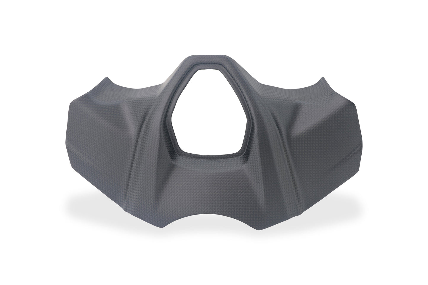 CNC Racing contactslot cover mat carbon achteraanzicht – Ducati Multistrada V2 (2025+)