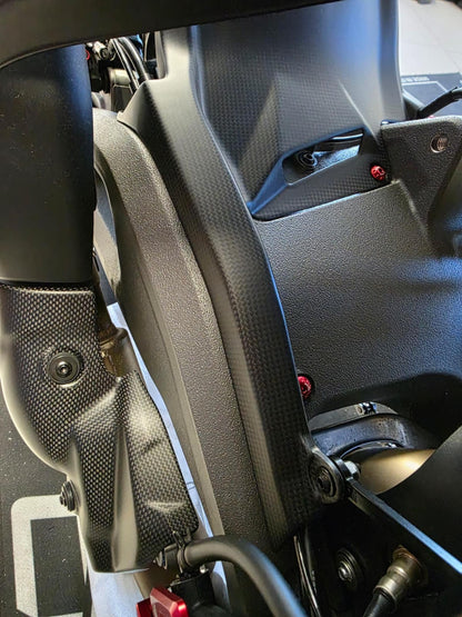 CNC Racing Achterspatbord (hugger) mat carbon Ducati Multistrada V2 S 2025+