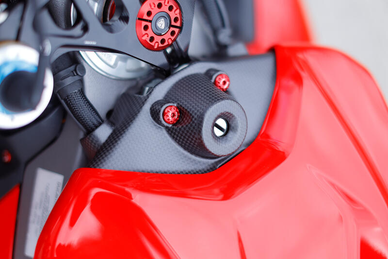 Mat Carbon Contactslotcover Ducati Panigale V4 (2025+)