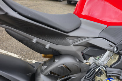 Subframe cover set mat carbon Ducati Panigale V4 S (2027+)