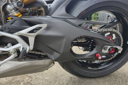 Carbon swingarm covers links en rechts – Ducati Panigale V4 (2025+)