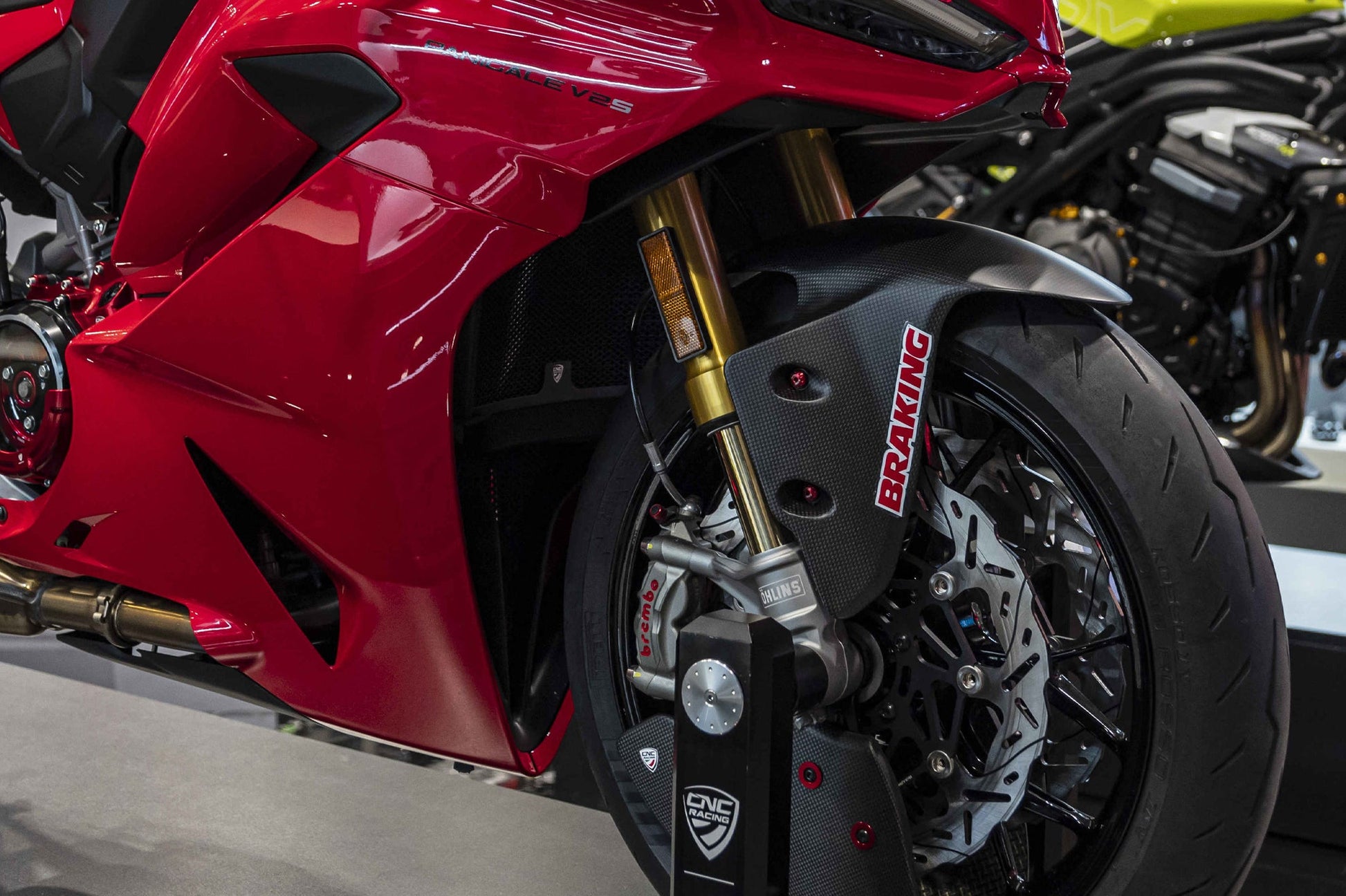 Voorspatbord mat carbon Ducati Panigale V2S FB63 (2026)