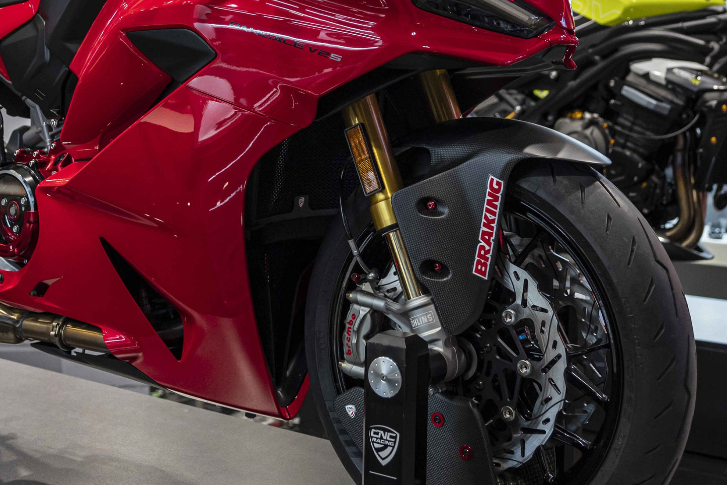 Voorspatbord mat carbon Ducati Panigale V2 MM93 (2026)
