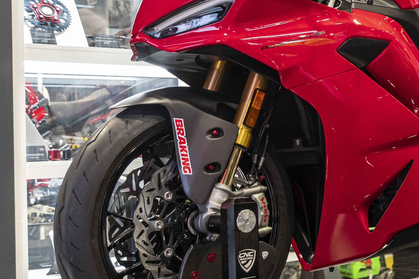 Voorspatbord mat carbon Ducati Panigale V2 MM93 (2026)