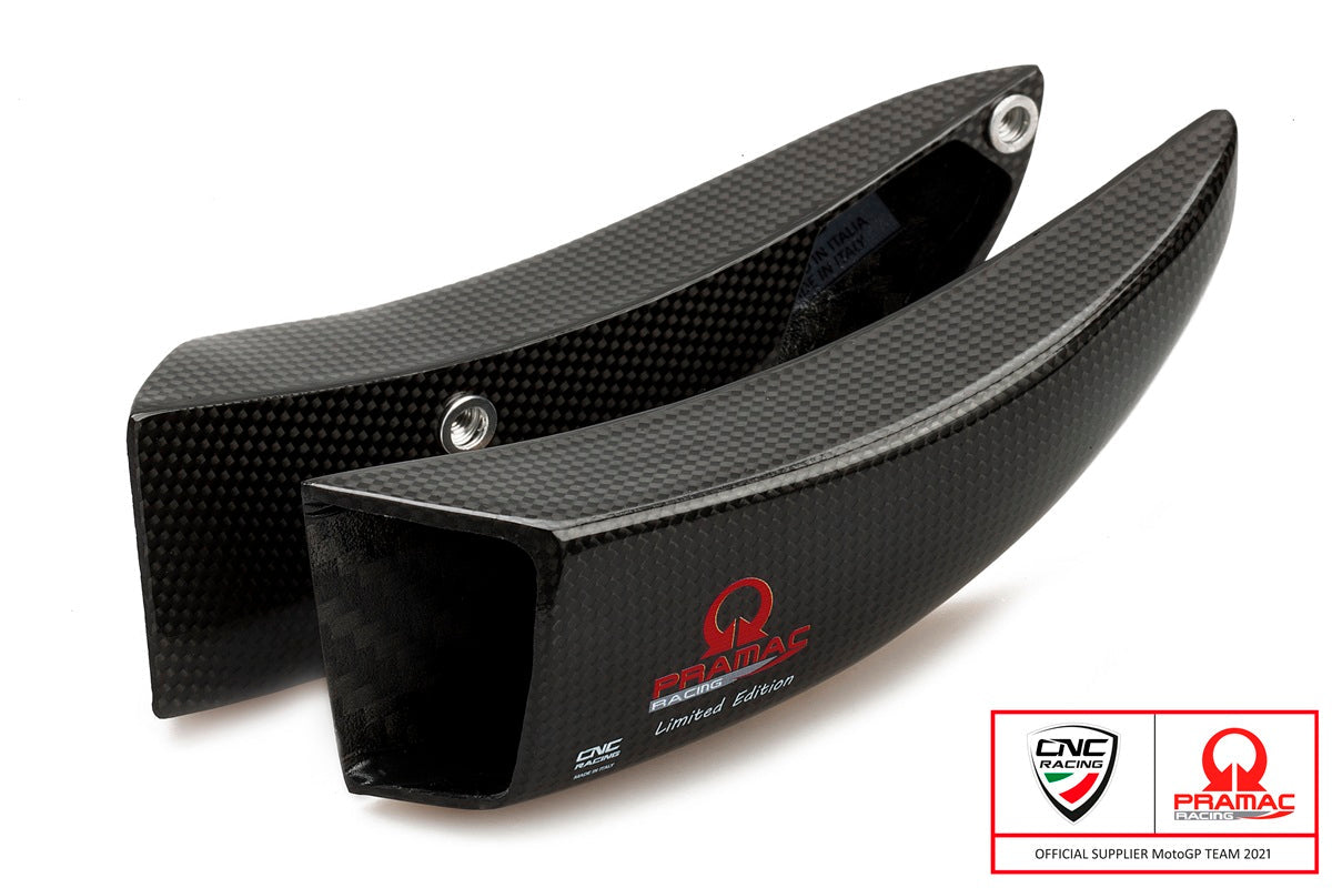 Remklauwen luchtgeleiders set GP DUCTS Limited Edition MV Agusta Rush (2020+) mat carbon