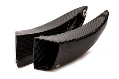 GP Remklauw koeling luchtgeleider set carbon Kawasaki Z900 (2020-2024) mat carbon