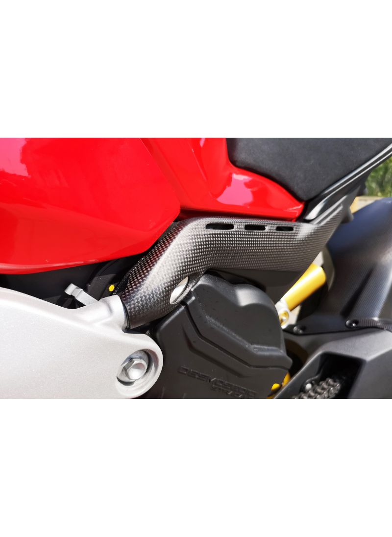 Matt carbon rear subframe covers (2pcs.) Panigale V4 V4S
