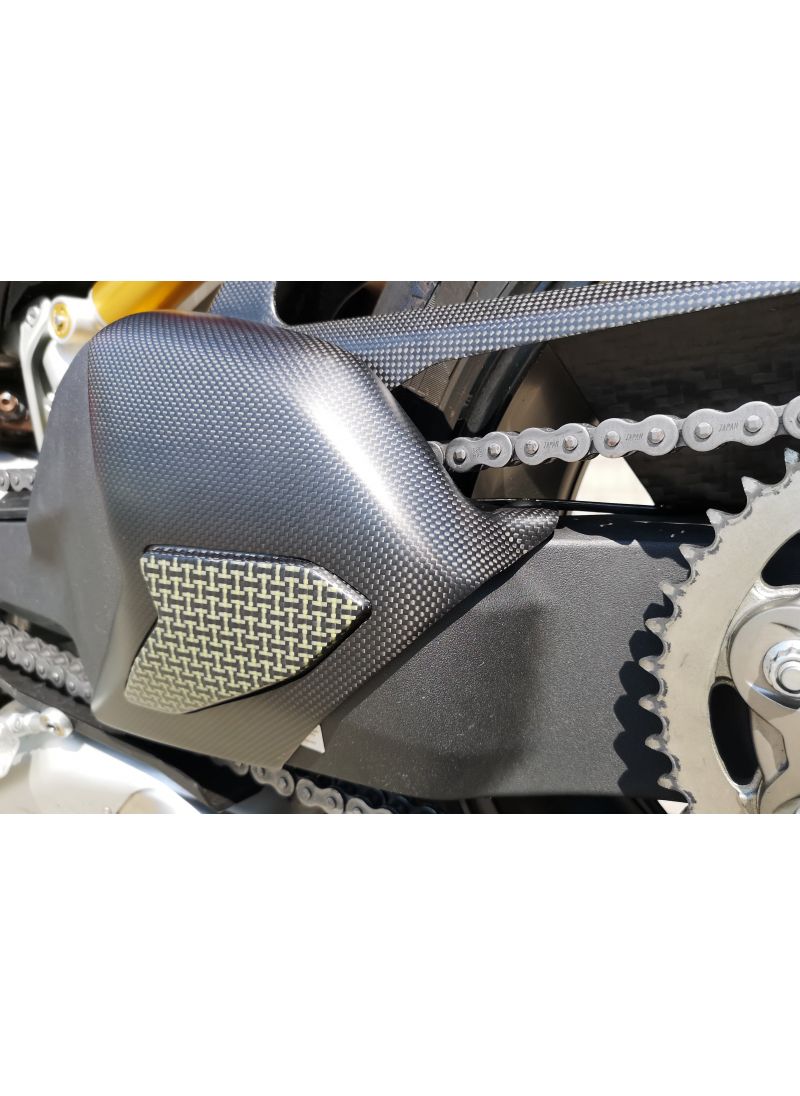 Matt Carbon / Kevlar Swingarm Cover Panigale V4 V4S Ducati Panigale V4 S Corse (2019-2020)
