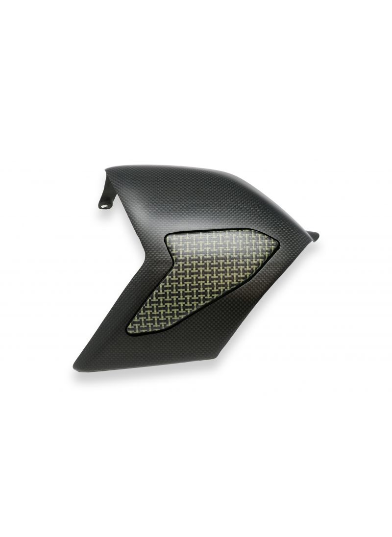 Matt carbon / kevlar swingarm cover Panigale V4 V4S