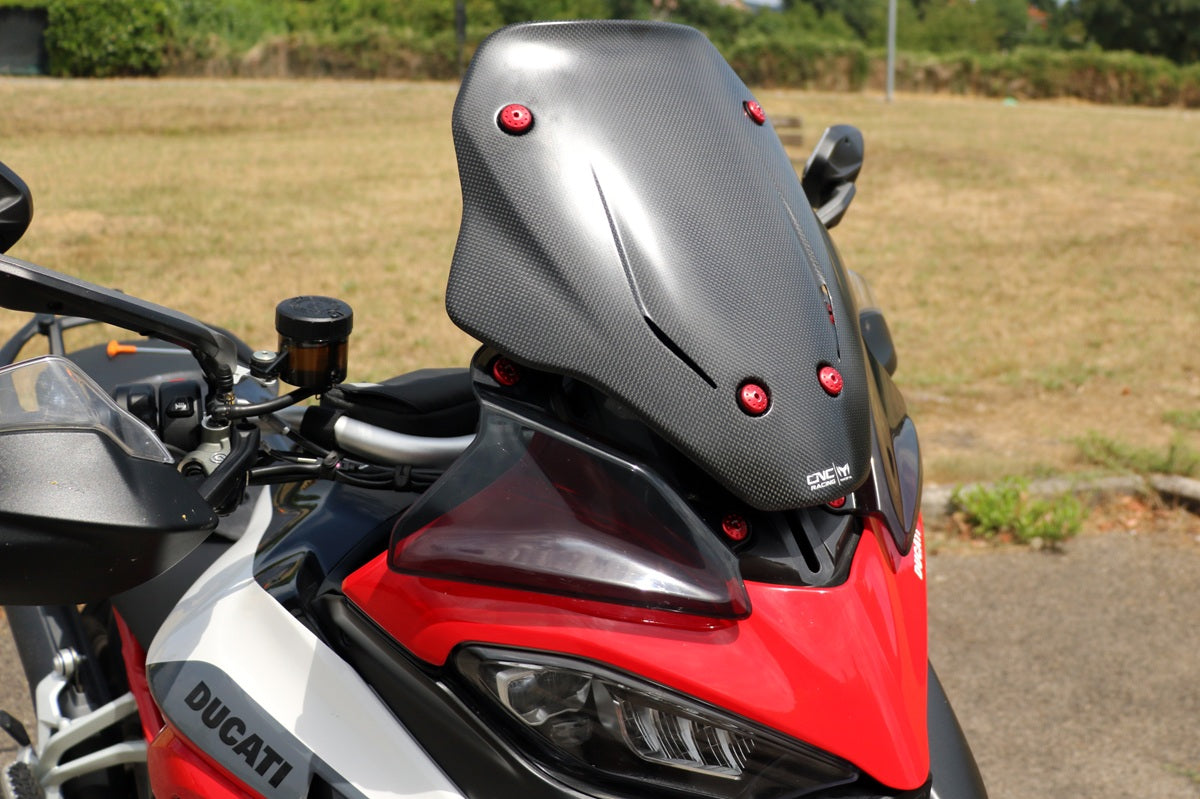 Sport windscherm carbon CNC Racing - Ducati Multistrada V4 Rally (2025+)
