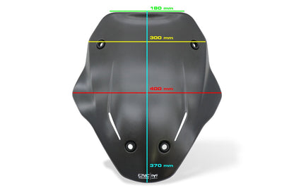 Sport windscherm carbon CNC Racing - Ducati Multistrada V4 Pikes Peak (2025+)