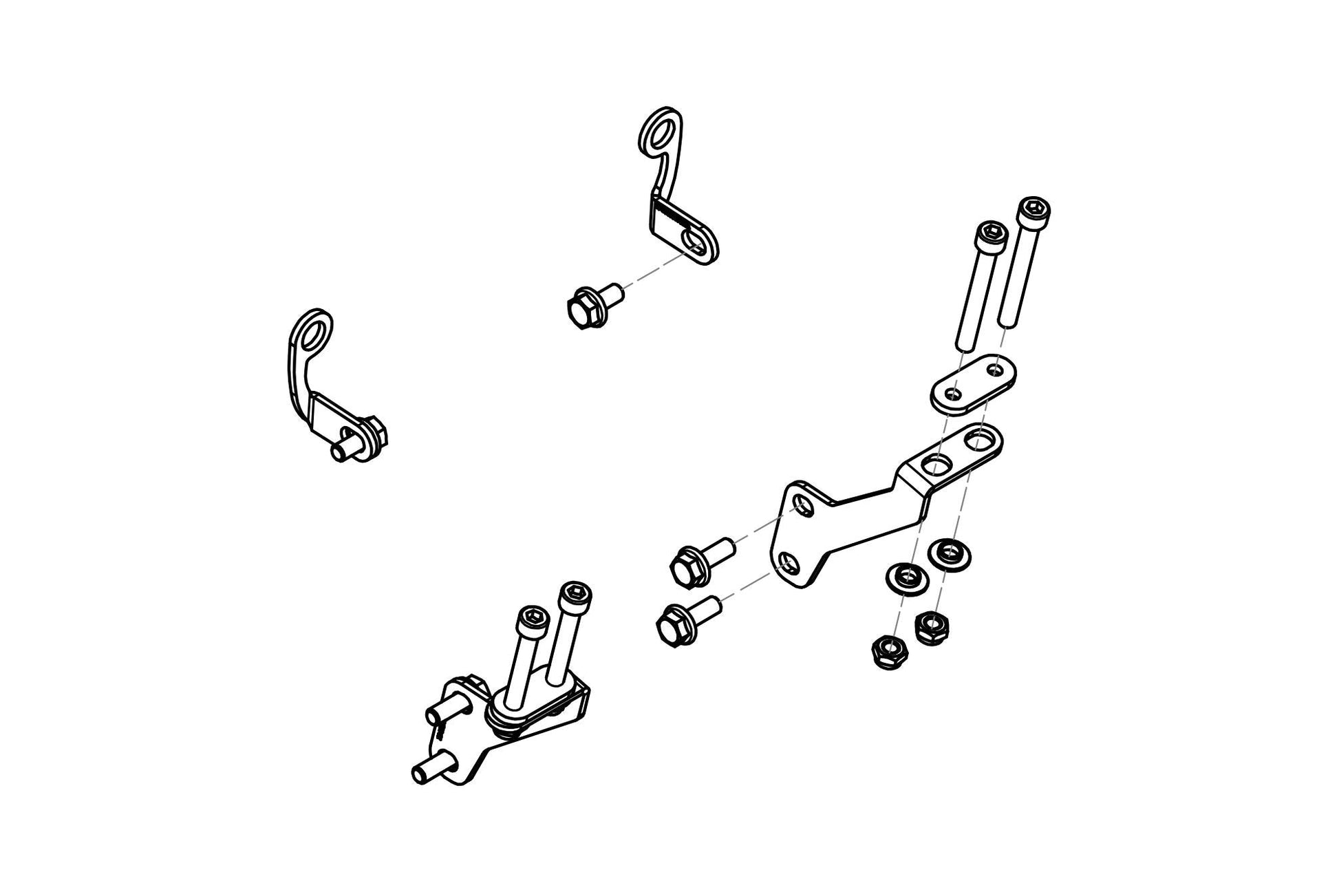 Adapters GP Luchtgeleiders Ducati Diavel V4 RS (2025+)