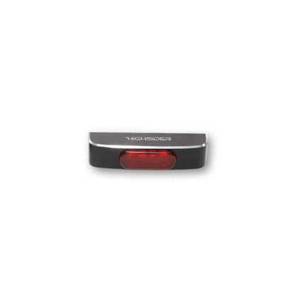 Highsider Coero T2 LED TAIL LED, Verre rouge