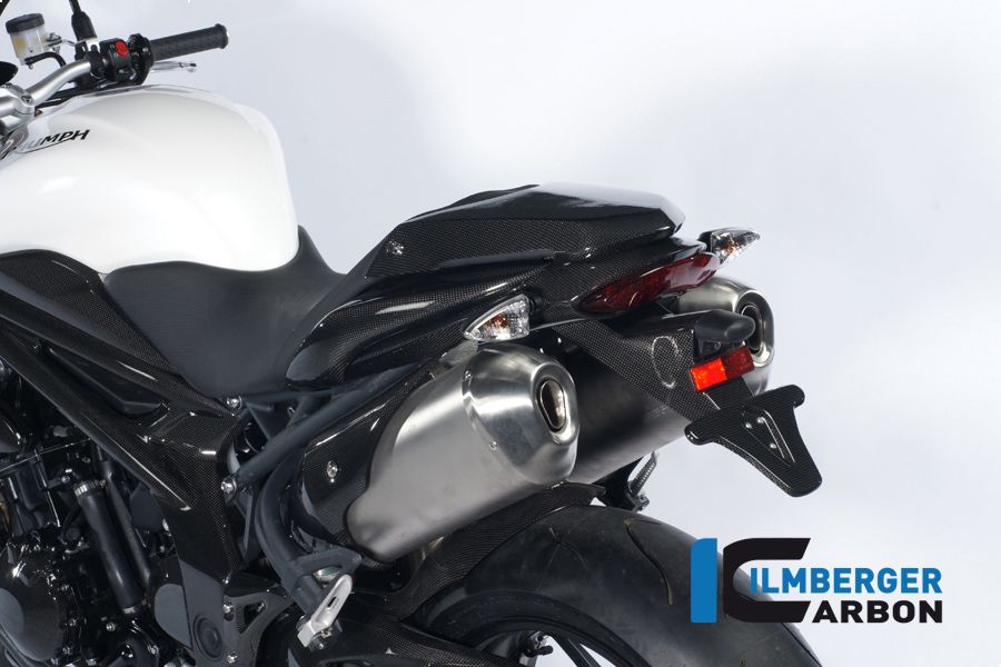 Section de queue complète incl. Plaque d'immatriculation Speed ​​Triumph Speed ​​Triple (2011-2015)