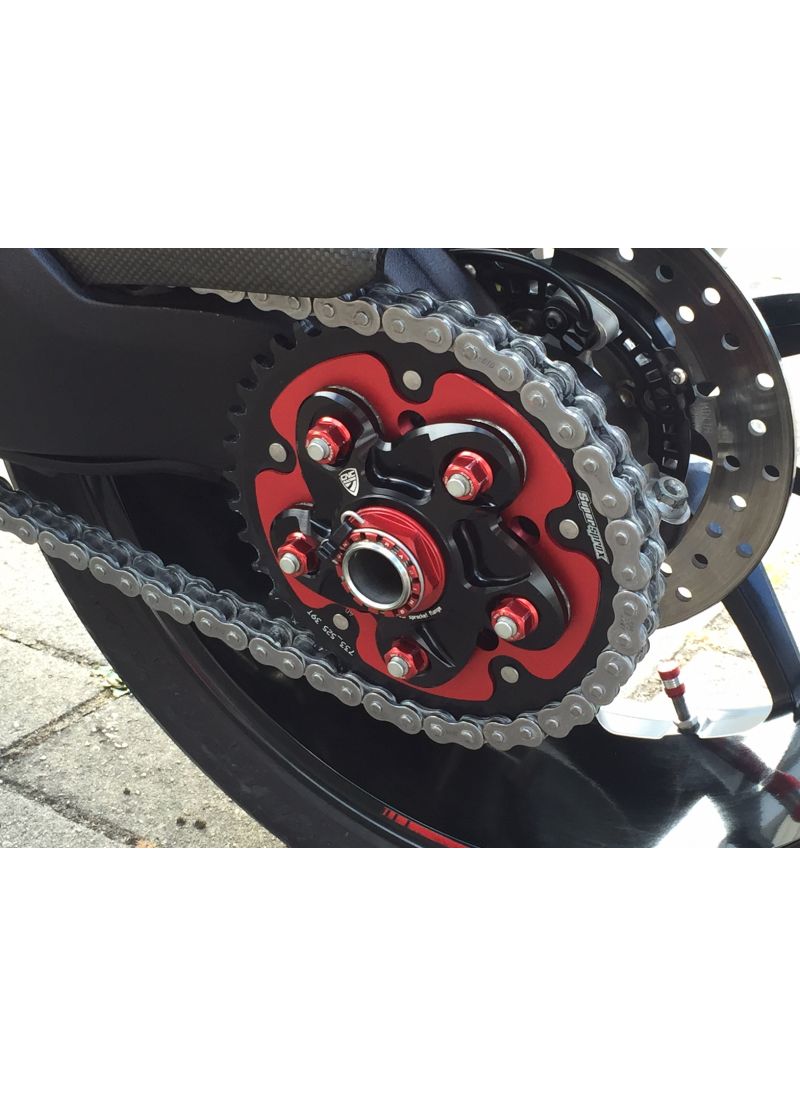Achtertandwiel moerenset (5 st.) Ducati Hypermotard 1100 EVO (2010-2012)