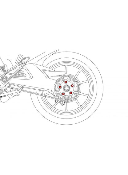 Evotech Ducati Hypermotard 950 RVE Remhendel en Koppelingshendel Beschermer Set (2020-2025) (Race)