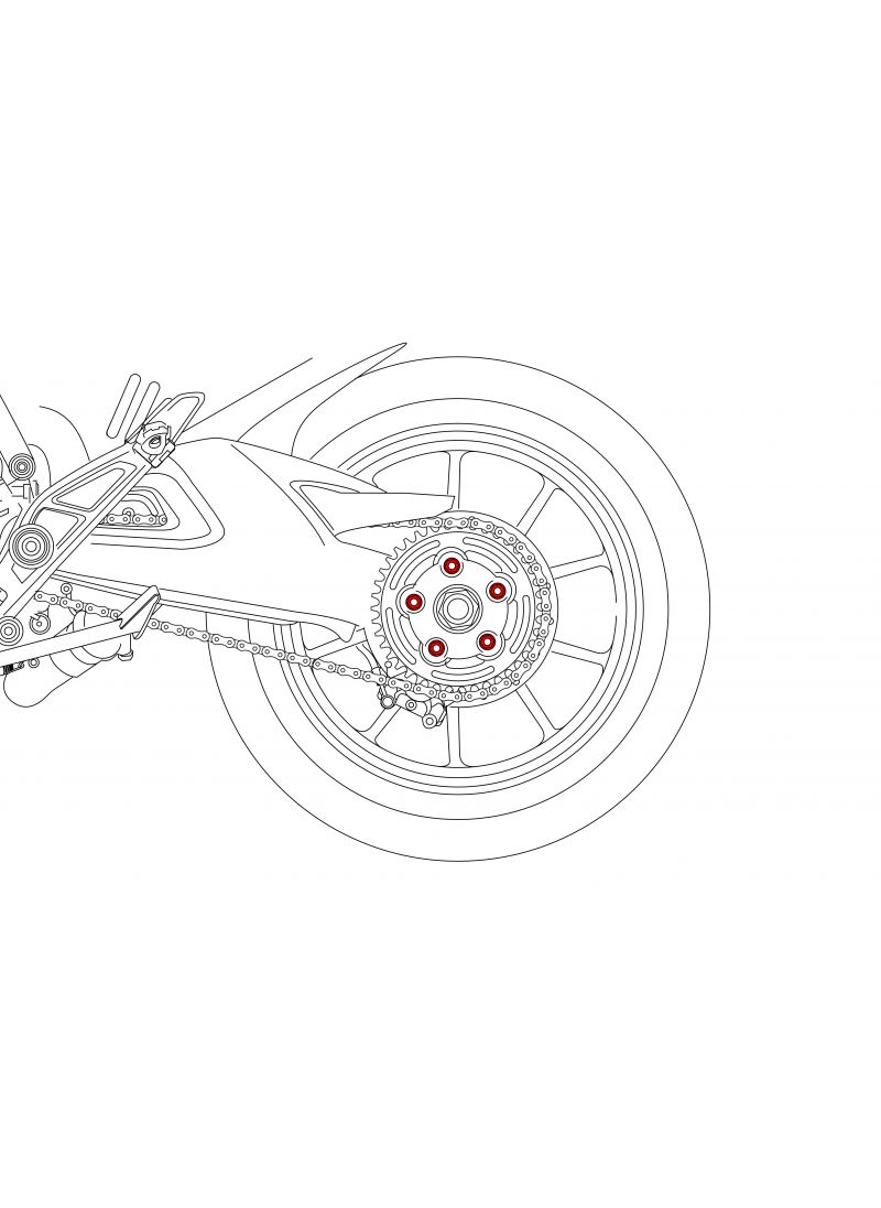Evotech Ducati Hypermotard 950 SP Remhendel en Koppelingshendel Beschermer Set (2019-2025) (Race)
