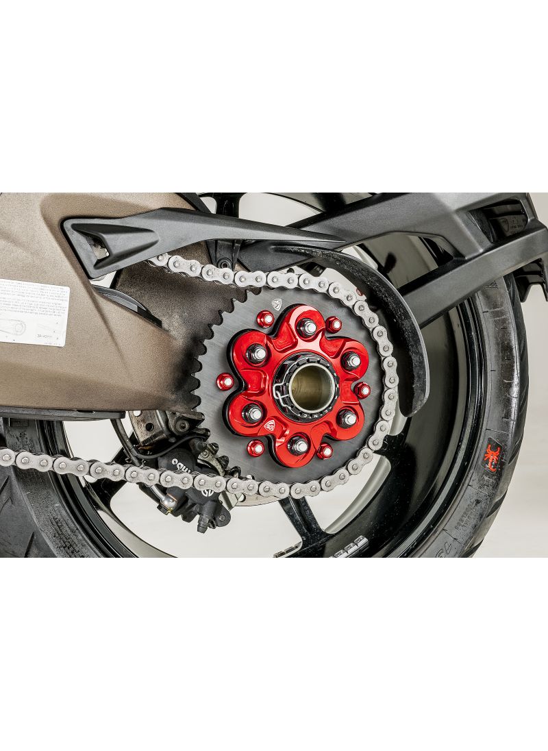 Rear sprocket nut set - 6 pieces