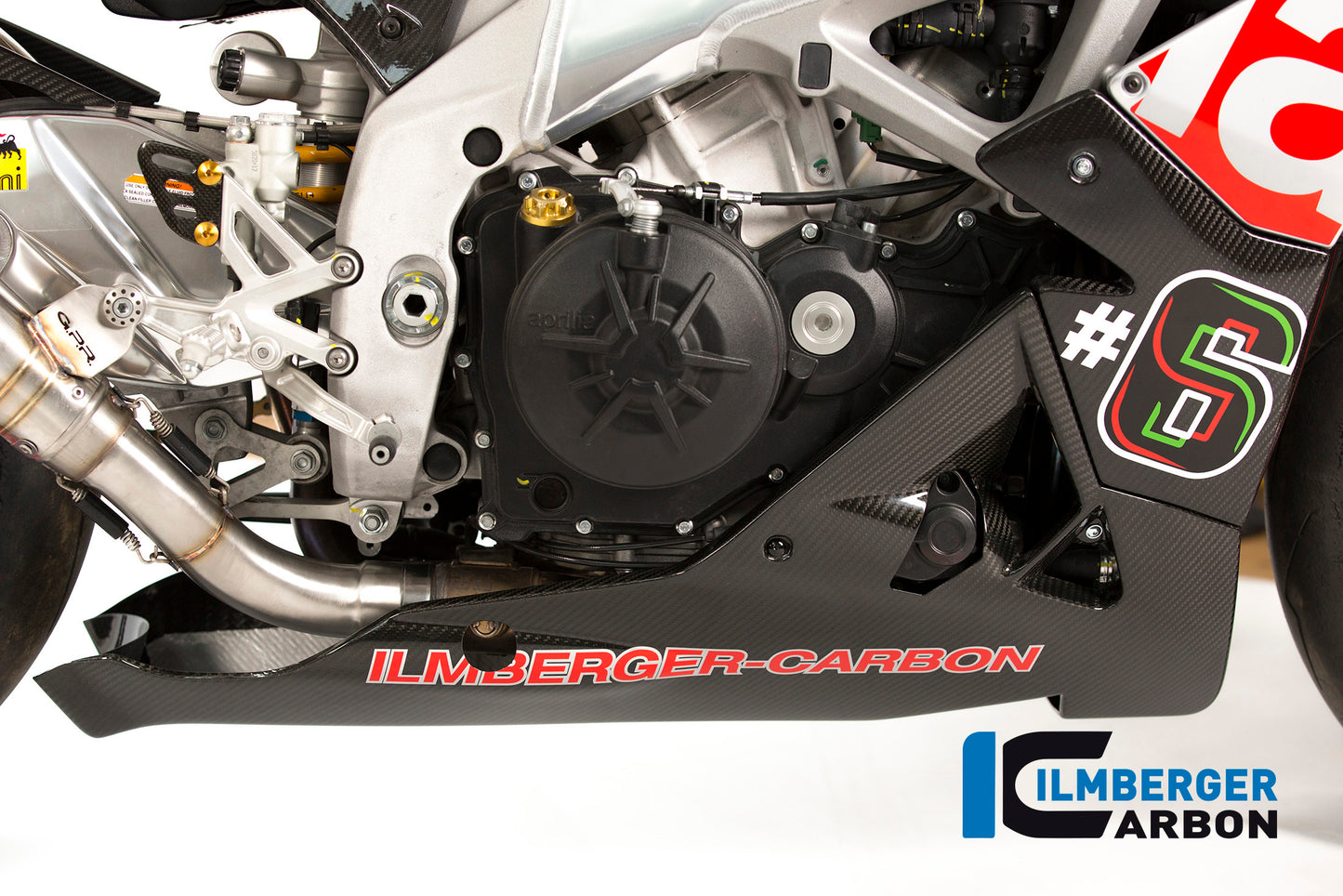 Bellypan Engine Spoiler Gloss - Aprilia Tuono V4 1100 RR (2015-2016)