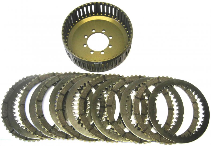EVR CDU-200KO 48-tands koppelingsplatenset - korf, organische platen en stalen platen Ducati 999 (2003-2006)