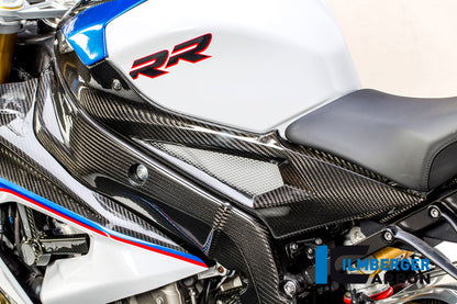 Panneau latéral du réservoir Carbon côté gauche - BMW S1000RR Street (2017-2018)