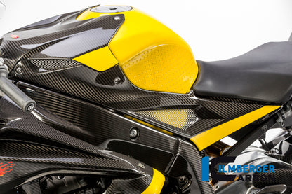 Racing du panneau latéral du réservoir (côté gauche) Carbon - BMW S1000RR Racing (2015-2016)