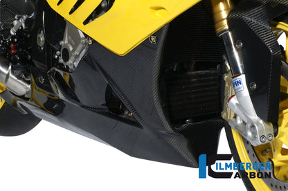 Carbon BellyPan Racing 1-pièce (utilisation avec échappement de course) BMW S1000RR RACING (2009-2011)