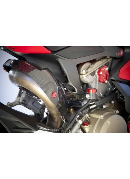 Kit de boulon de bouclier thermique d'échappement panigale ducati panigale 1199 s (2012-2015)