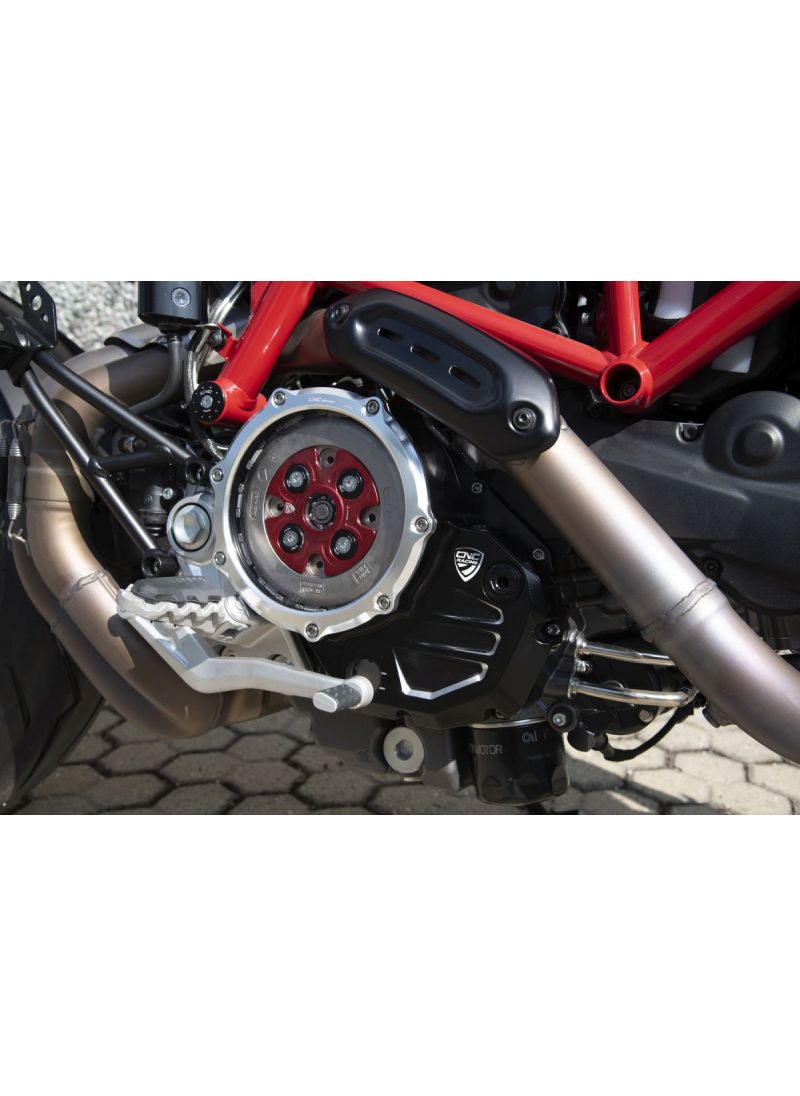 Lightech carbon radiator zijpanelen (2 st.) (glanzend) Ducati Hypermotard 950 SP (2019-2025)