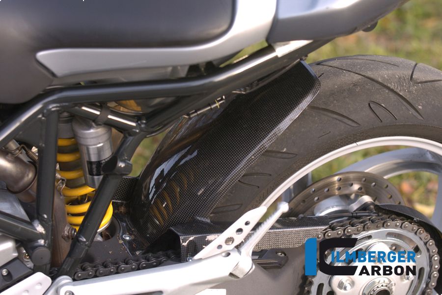 Achterspatbord (hugger) mat carbon Ducati Hypermotard 1100 EVO SP (2010-2012)