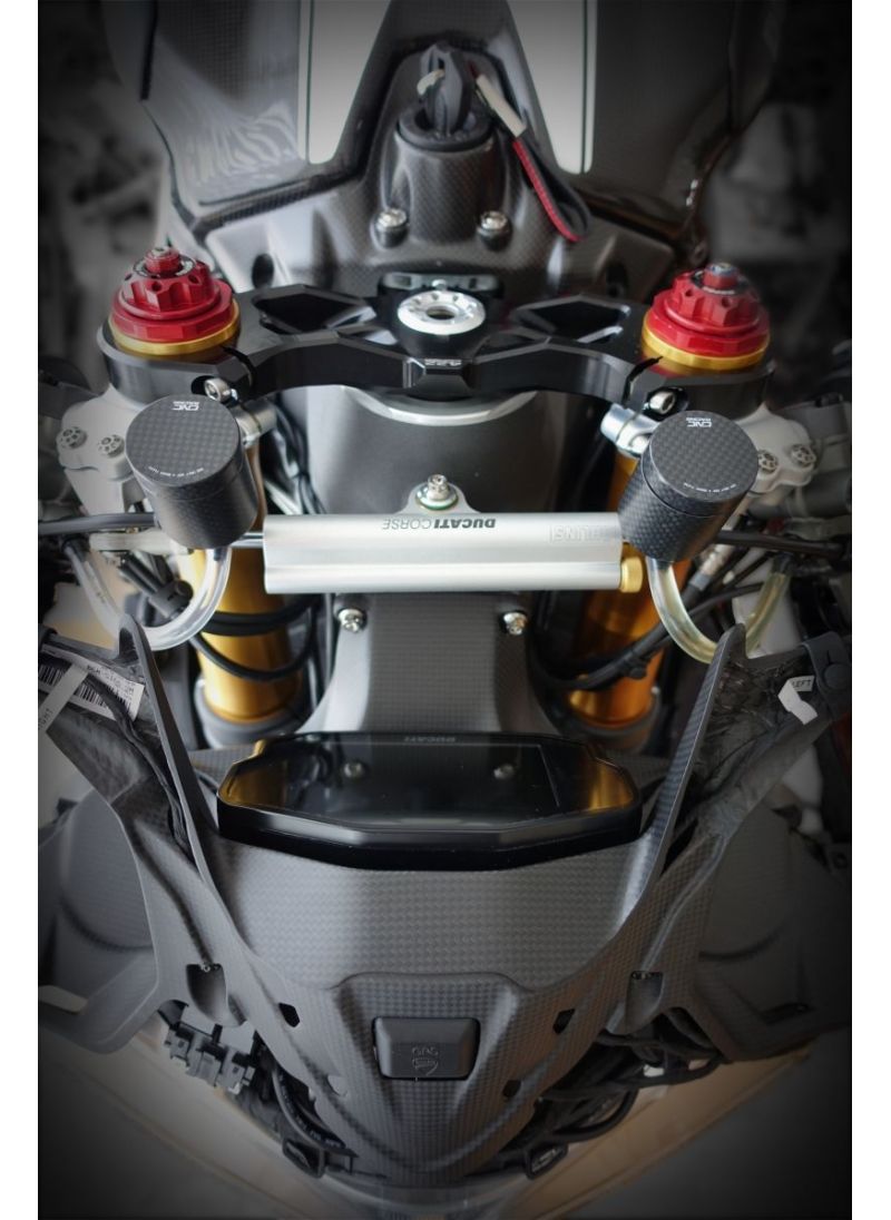 CNC Racing carbon brake/clutch fluid reservoir 12ml Triumph Speed Triple 1200 RS (2021-2024)
