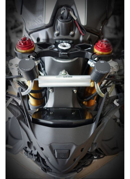CNC Racing carbon brake/clutch fluid reservoir 12ml Ducati Hypermotard 1100 EVO (2010-2012)