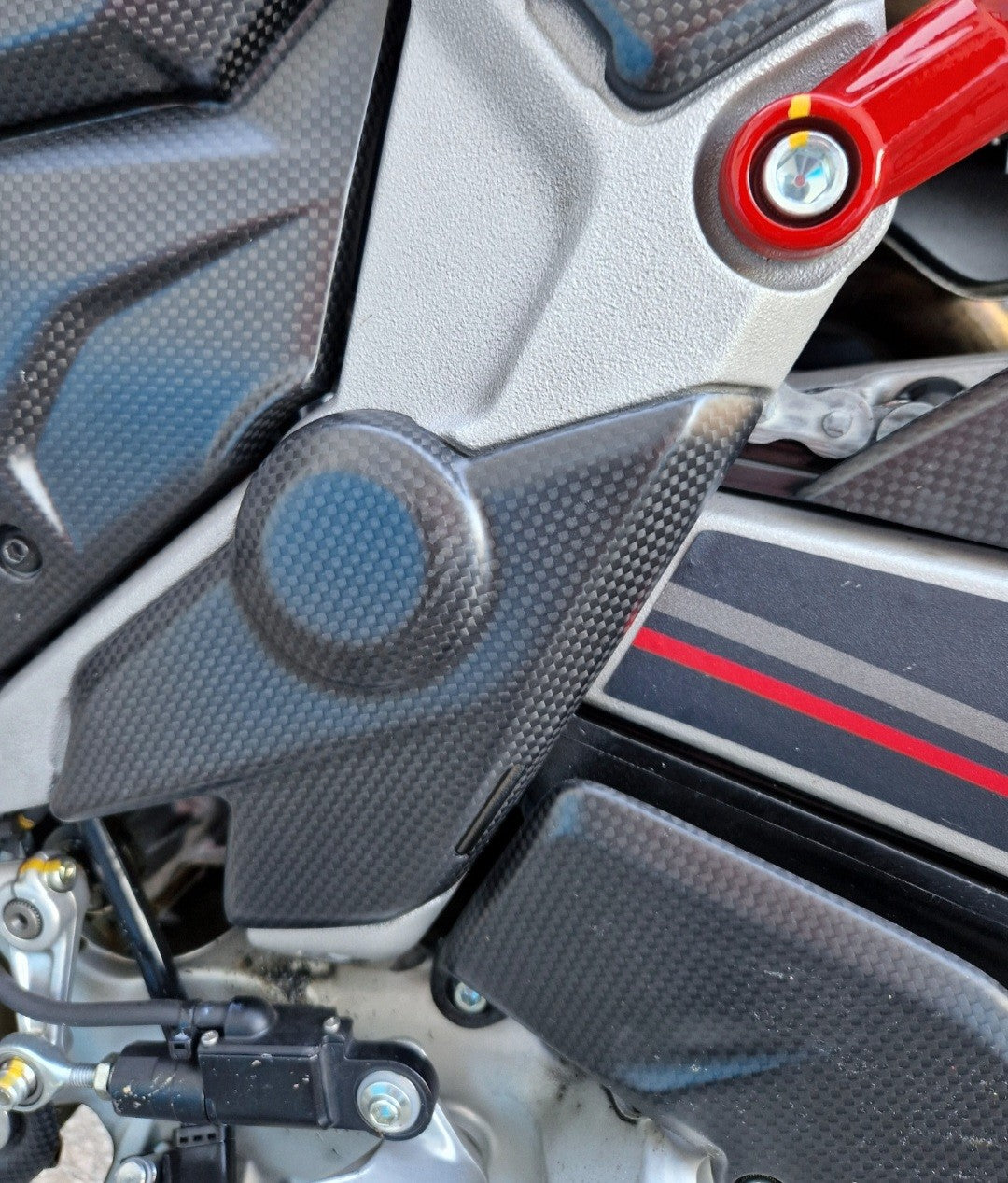 FullSix Carbon Framecoverset – Ducati Multistrada V4 – (gebruikt)