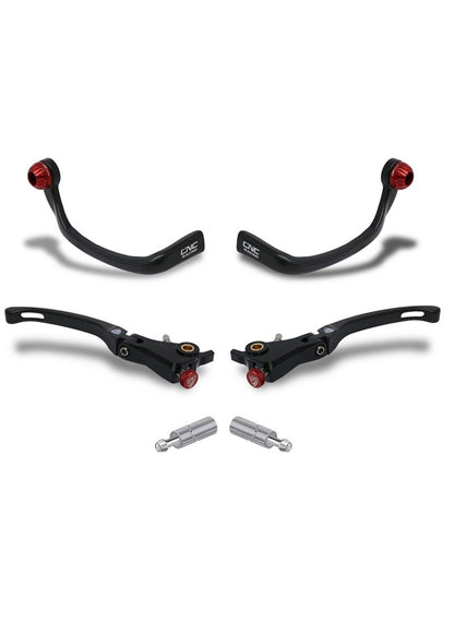 Leviers en carbone plus gardes de rabais Streetfighter V4 V4S Ducati 749 (2003-2006)