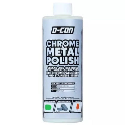 D-CON Chrome et Polijstant polonais en métal-500 ml