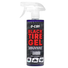D -Con Gel de pneu noir noir 500 ml - noir profond avec brillance à long terme - 500 ml