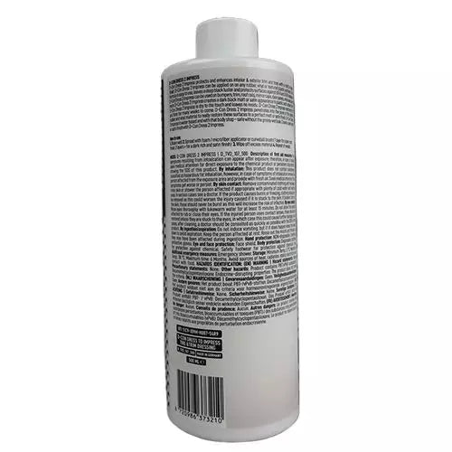 D Robe de con 2 Impress Tire Banden & Trim Plastic Dressing - 500 ml