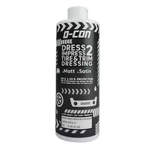 D Robe de con 2 Impress Tire Banden & Trim Plastic Dressing - 500 ml