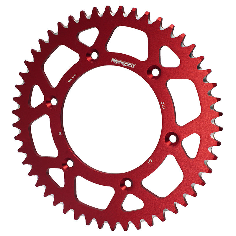 Outletdeal: RAL-7_525:45RED SuperSprox achtertandwiel aluminium rood 525 45-tands BMW S1000RR (2010-2018)