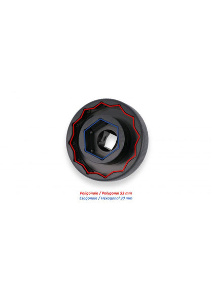 Wheel nut tool Ducati 55mm - 30mm