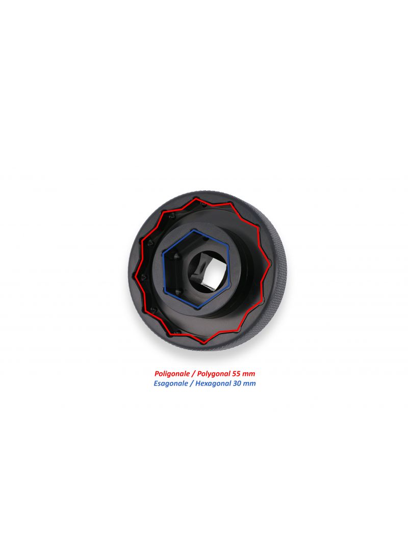 Wheel nut tool Ducati 55mm - 30mm