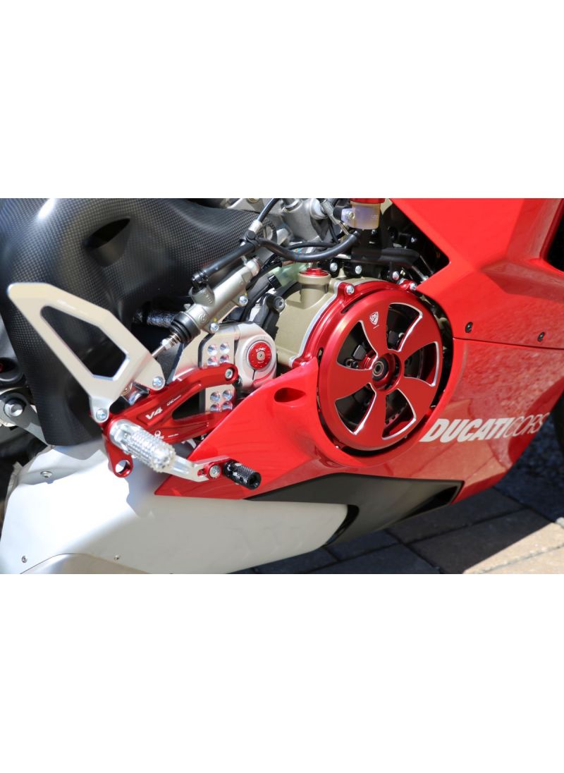 Open koppelingsdeksel voor droge koppeling Ducati Panigale V4 R (2026+)