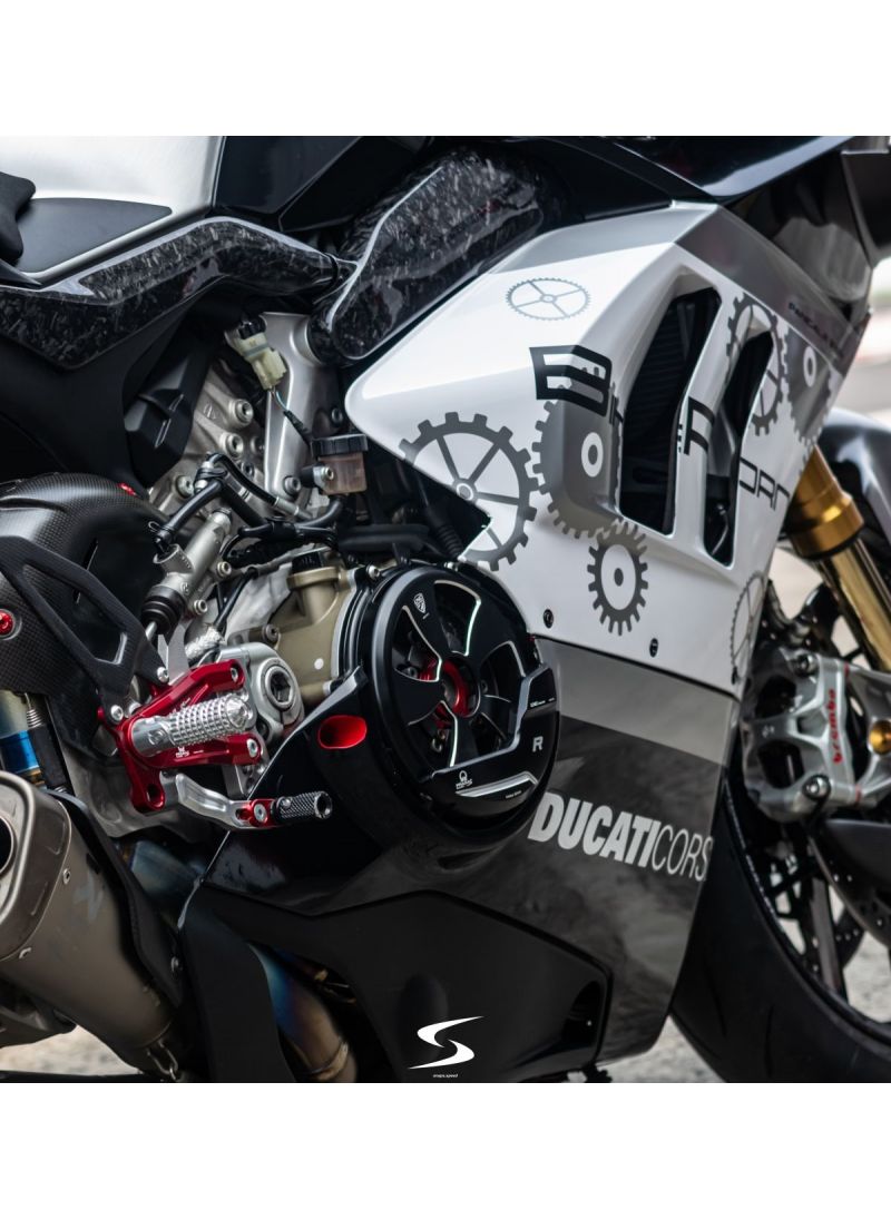 Open koppelingsdeksel voor droge koppeling Ducati Streetfighter V4 (2025+)
